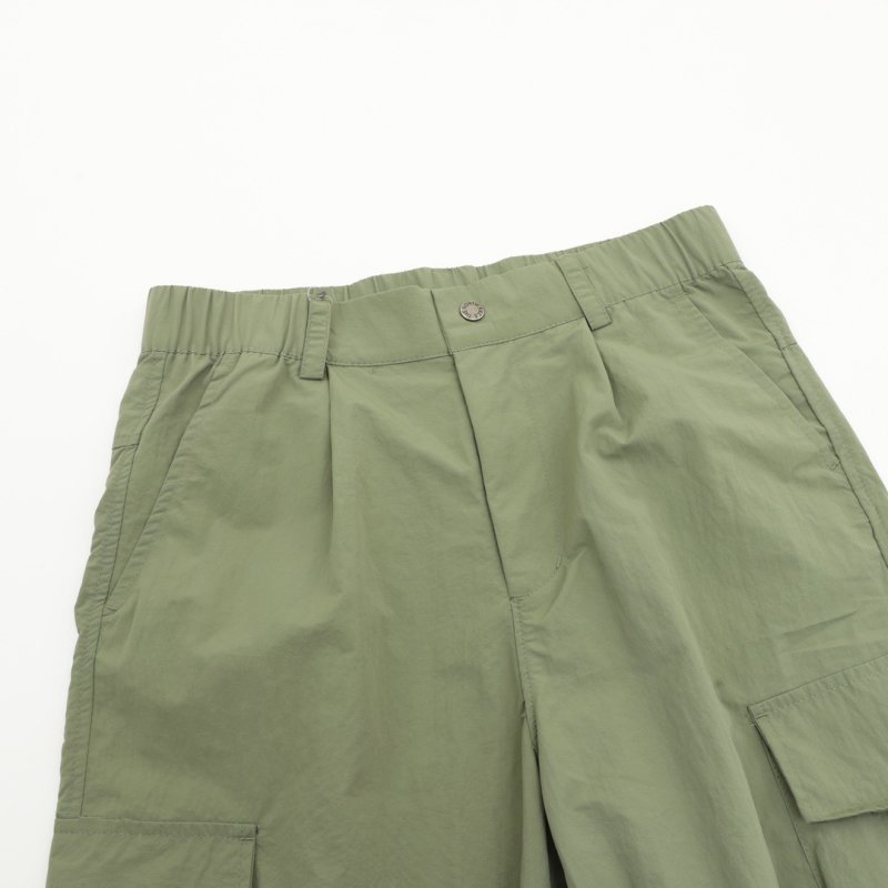 Sage Green Cargo Pants with Side Pockets view