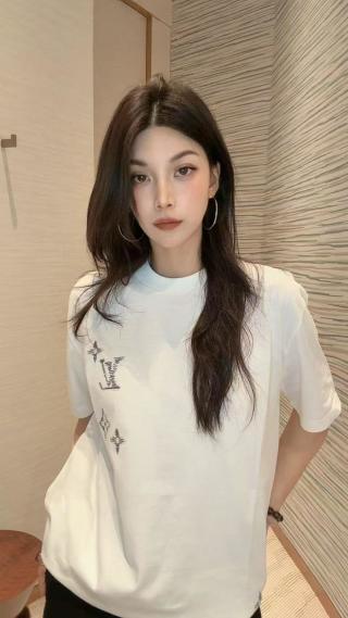 Cream Short Sleeve Graphic T-Shirt with Star Print view 5