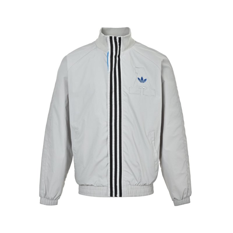 Adidas White & Blue Track Jacket view