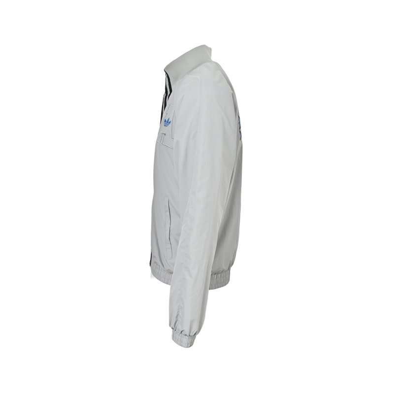 Adidas White & Blue Track Jacket view