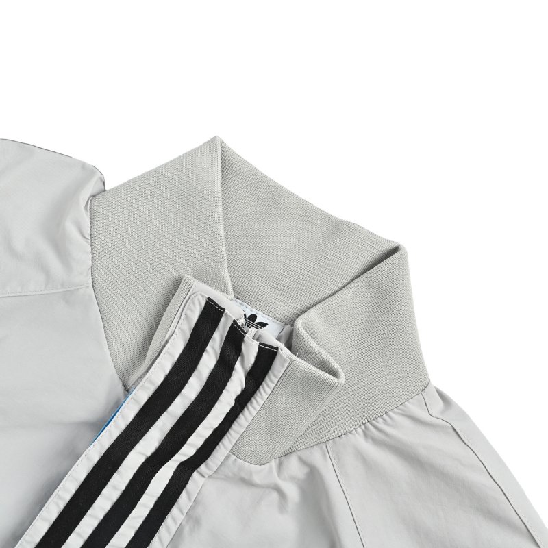 Adidas White & Blue Track Jacket view