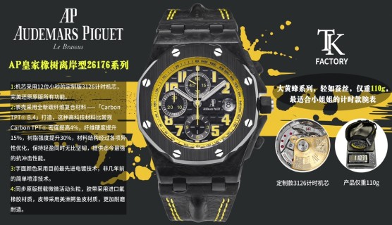 Audemars Piguet Royal Oak Offshore Chronograph Black Yellow