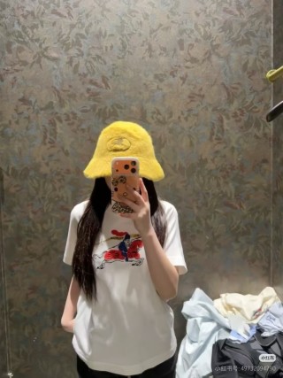 Burberry EKD Embroidered White T-Shirt view 6