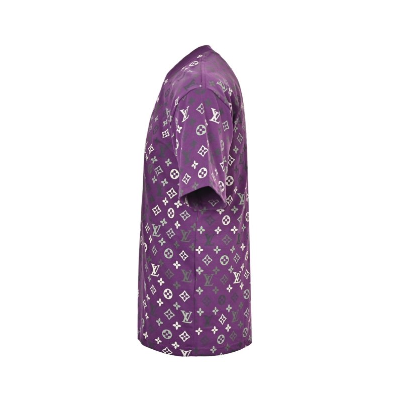 Louis Vuitton Monogram Purple Short Sleeve T-Shirt view