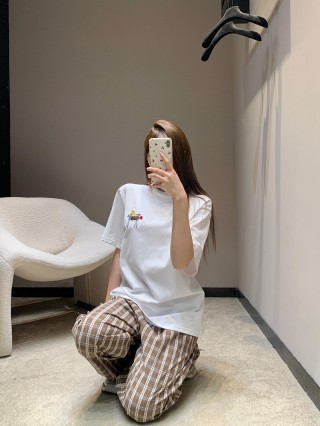 Dolce & Gabbana White Embroidered Llama T-Shirt view 8
