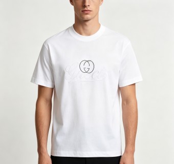 Gucci Interlocking G Logo White T-Shirt view 4