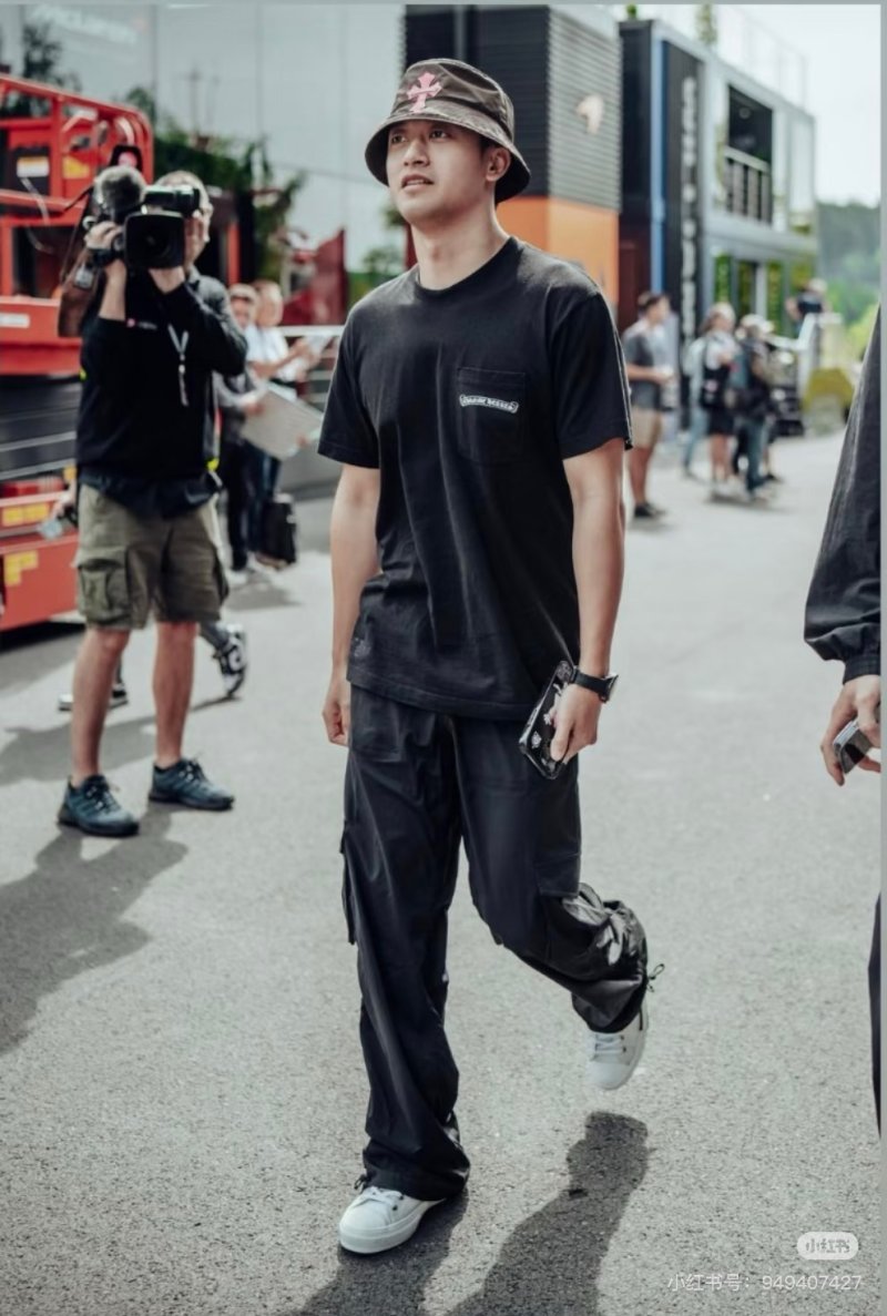 Stone Island Black Chest Logo T-Shirt