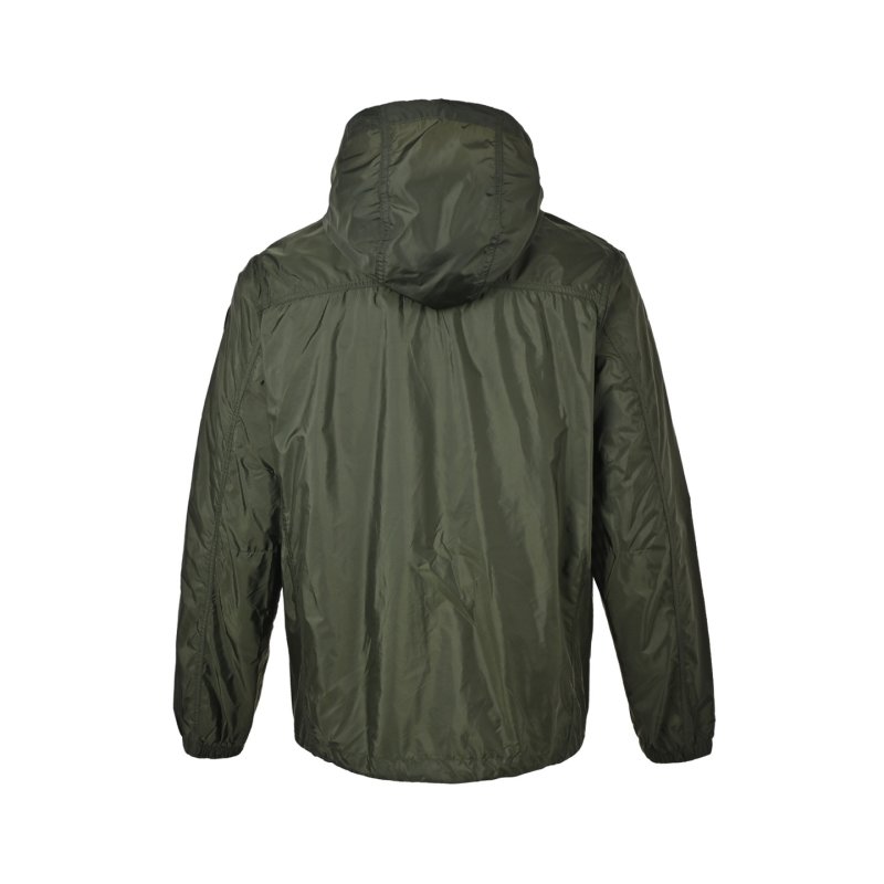 Stone Island Olive Green Nylon Windbreaker Jacket view