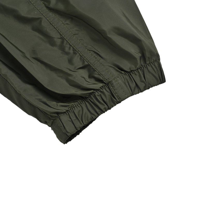 Stone Island Olive Green Nylon Windbreaker Jacket view
