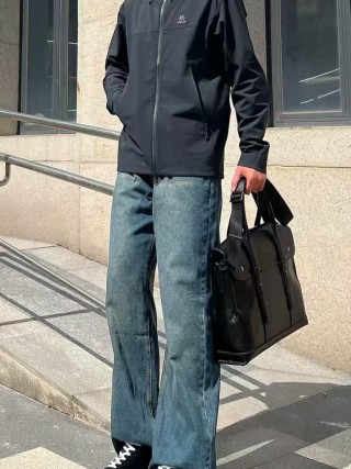 Kailas Black Windbreaker Jacket view 3