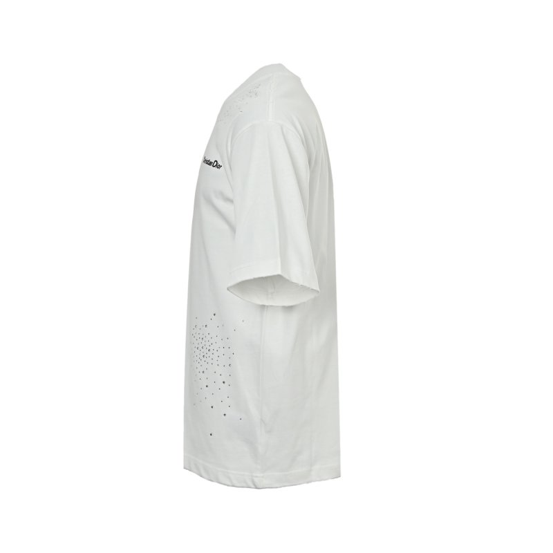 Christian Dior Splatter Print White T-Shirt view