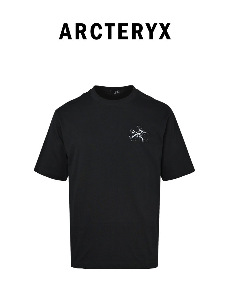 Arcteryx Black Graphic Logo T-Shirt view