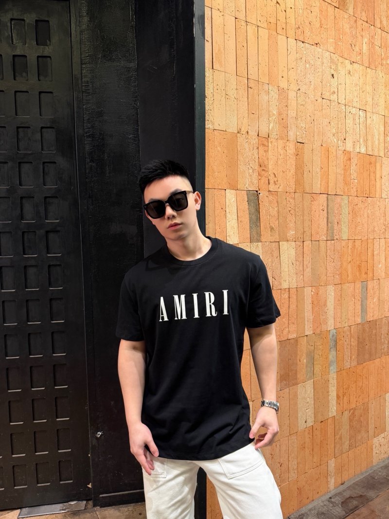 Amiri Black Logo T-Shirt