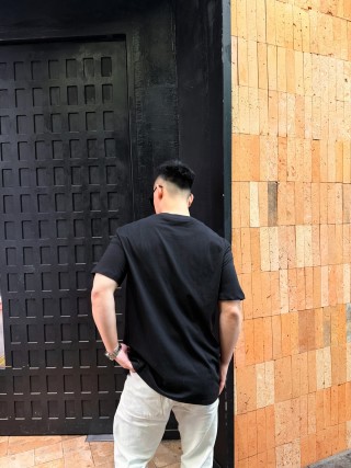 Amiri Black Logo T-Shirt view 2
