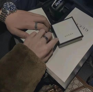 Gucci Double G Silver Ring Unisex view 8