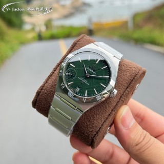 Omega Constellation 41mm Green Dial Steel Watch view 4