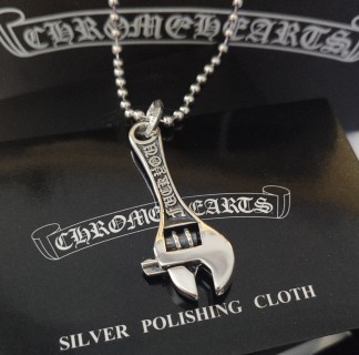 Chrome Hearts Wrench Pendant Necklace Silver view 2