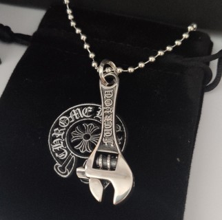 Chrome Hearts Wrench Pendant Necklace Silver view 3