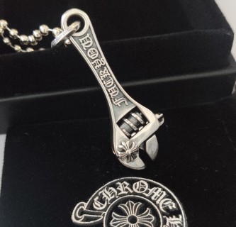 Chrome Hearts Wrench Pendant Necklace Silver view 5
