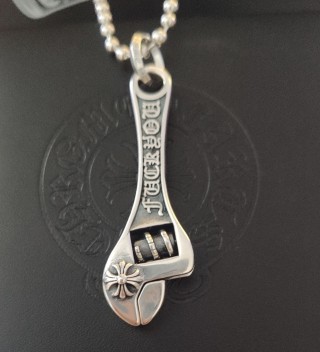 Chrome Hearts Wrench Pendant Necklace Silver view 6