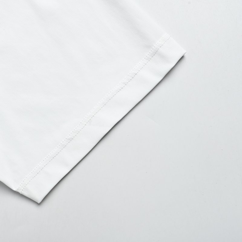 White Short Sleeve T-Shirt with Embroidered Logo view