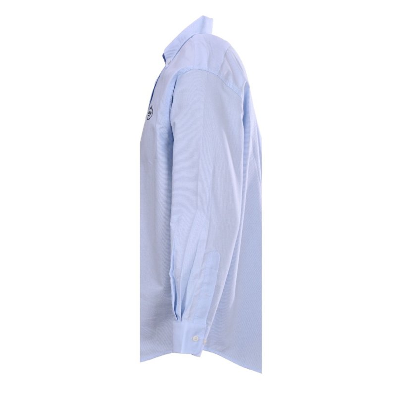 Light Blue Oxford Button-Up Casual Shirt view