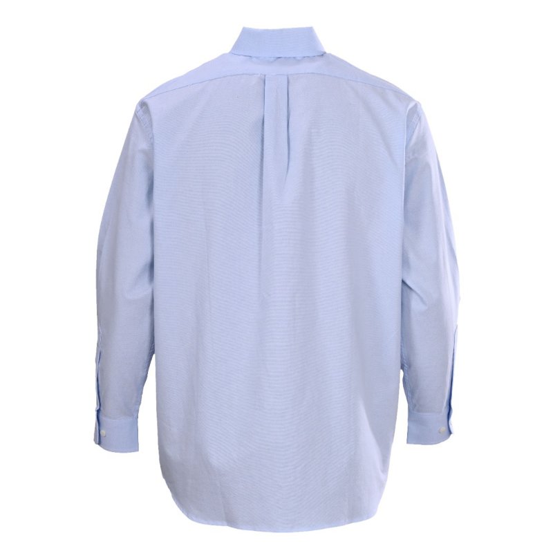 Light Blue Oxford Button-Up Casual Shirt view