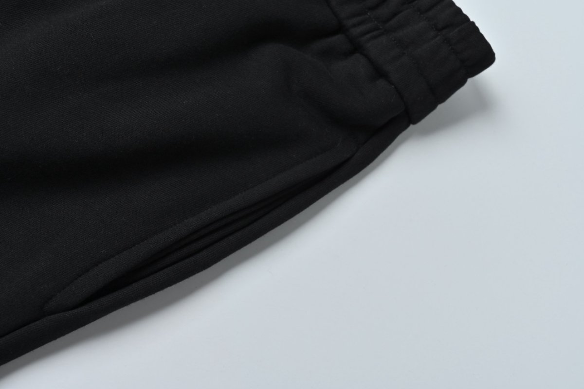 Burberry Black Logo Jogger Pants view