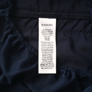 Burberry Navy Nylon Drawstring Swim Shorts view 9