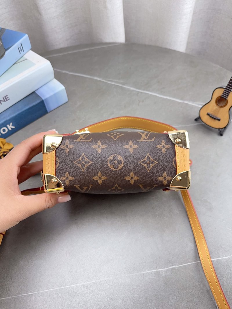 Louis Vuitton Monogram Mini Box Bag with Shoulder Strap view