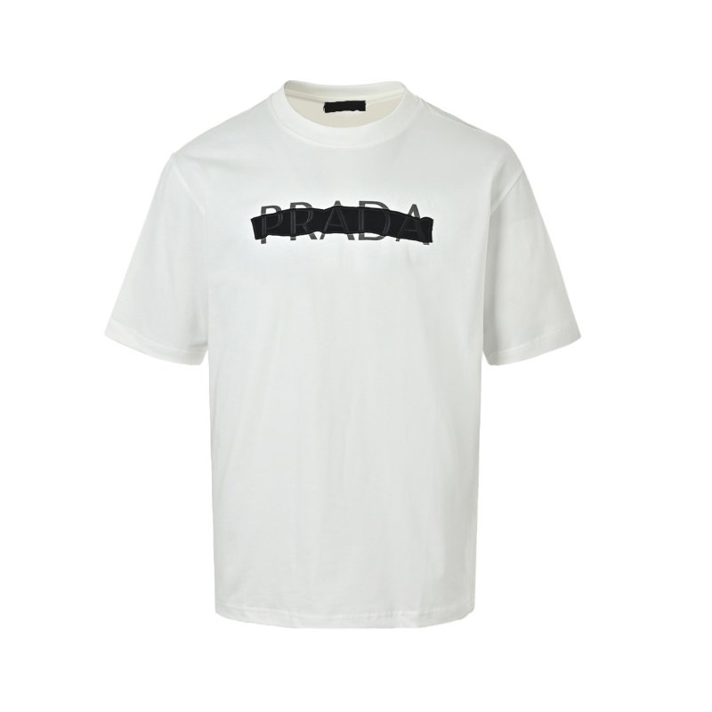 Prada White Logo T-Shirt view
