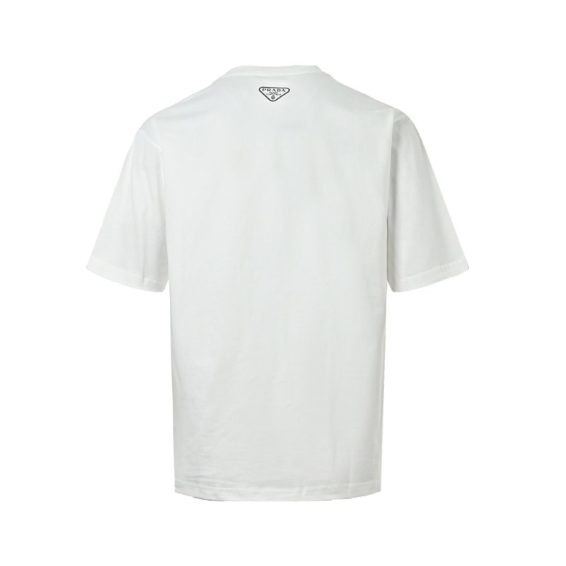 Prada White Logo T-Shirt view