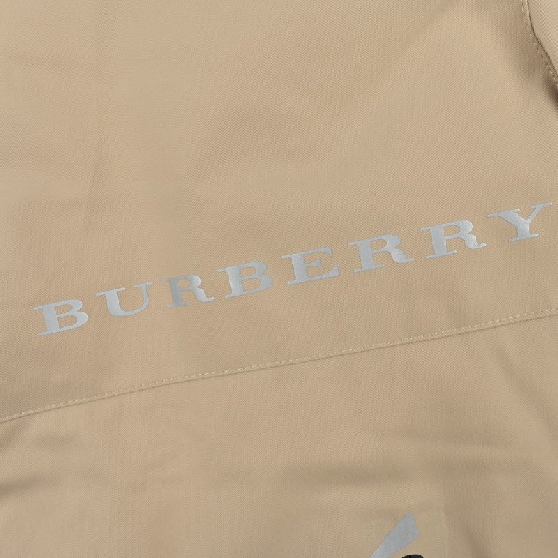 Beige Puffer Down Jacket with Drawstring Hood view