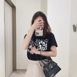 Essentials Black Graphic Print Short Sleeve T-Shirt view 6