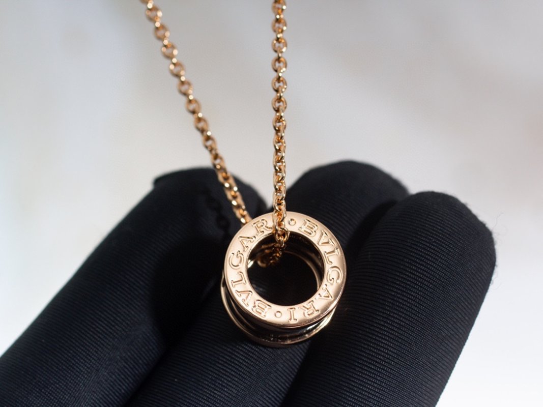 Bulgari B.ZERO1 Rock Gold & Black Pendant Necklace view