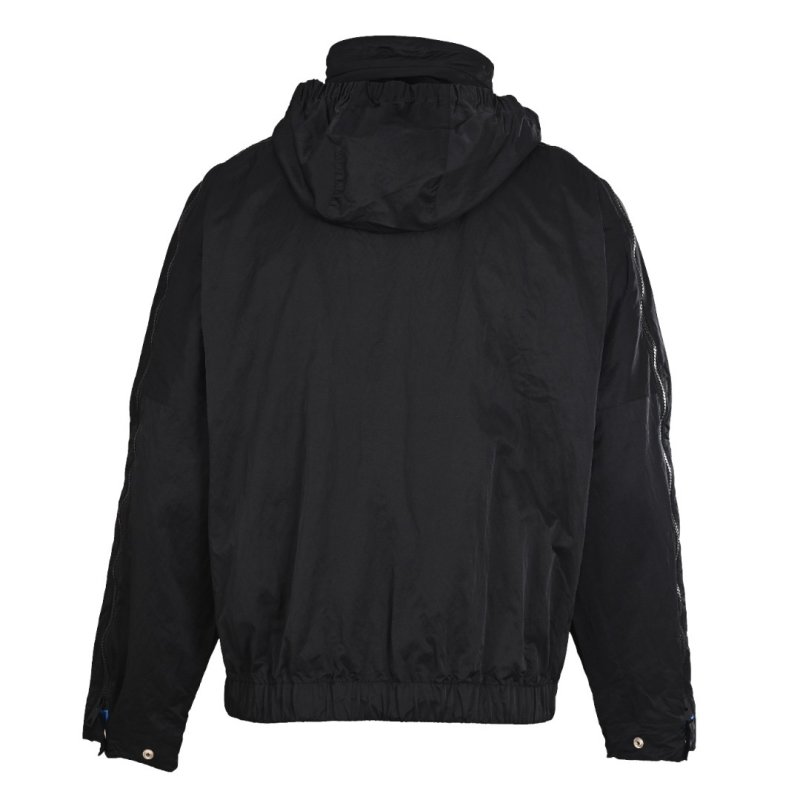 Bottega Veneta Navy Nylon Hooded Jacket view