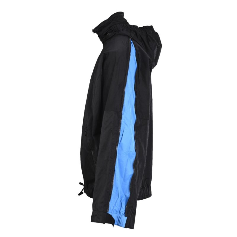 Bottega Veneta Navy Nylon Hooded Jacket view