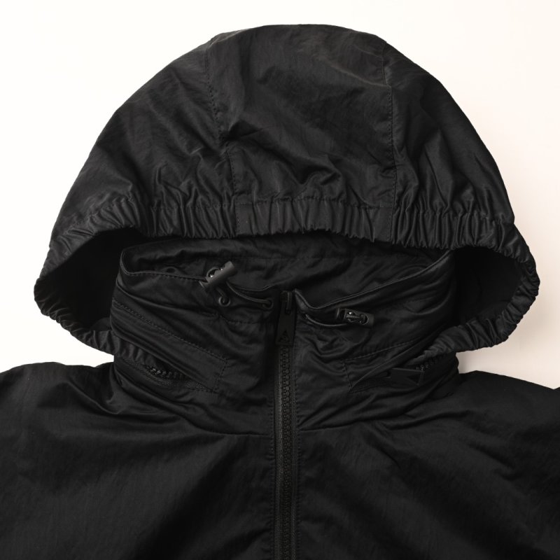Bottega Veneta Navy Nylon Hooded Jacket view