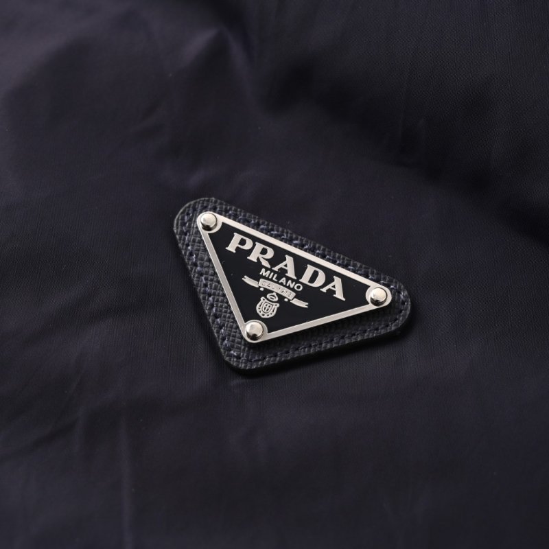 Navy Puffer Jacket - Lightweight Water-Resistant Coat view