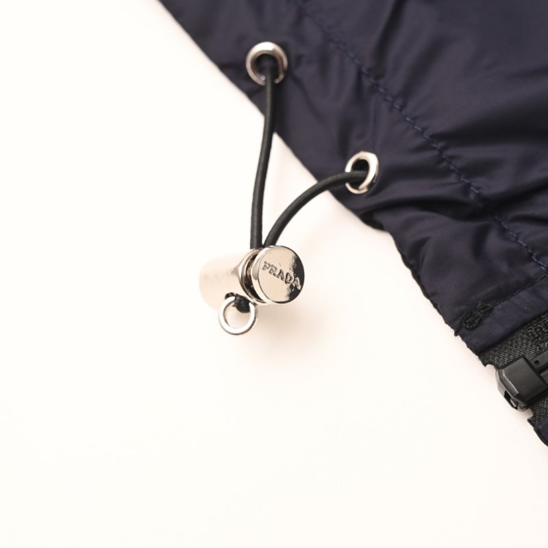 Navy Puffer Jacket - Lightweight Water-Resistant Coat view