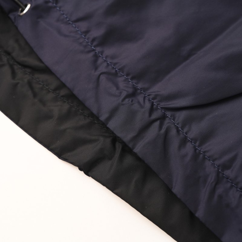Navy Puffer Jacket - Lightweight Water-Resistant Coat view