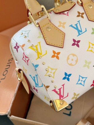 Louis Vuitton Speedy 20 Monogram Multicolor Pillow Bag view 3