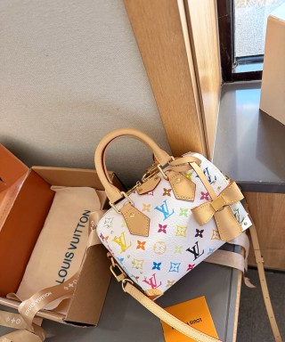 Louis Vuitton Speedy 20 Monogram Multicolor Pillow Bag view 6
