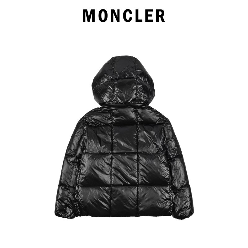 Moncler Black Quilted Down Puffer Jacket view