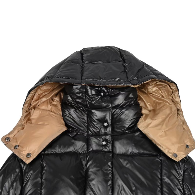 Moncler Black Quilted Down Puffer Jacket view
