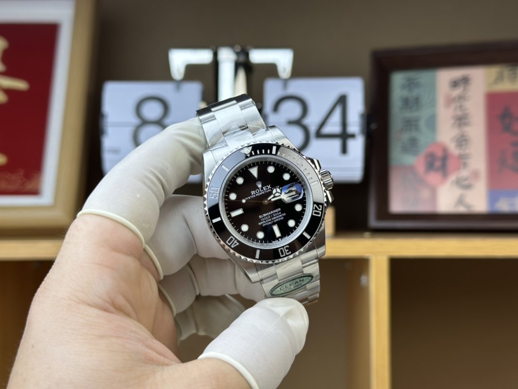 Rolex Submariner Black Dial Steel Watch