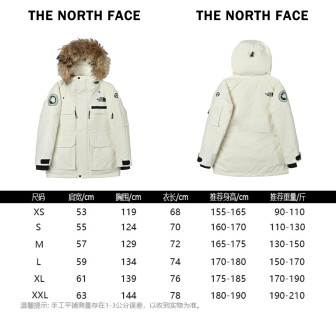The North Face Expedition Parka Cream Multi-Pocket Down Jacket view 13