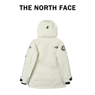 The North Face Expedition Parka Cream Multi-Pocket Down Jacket view 2