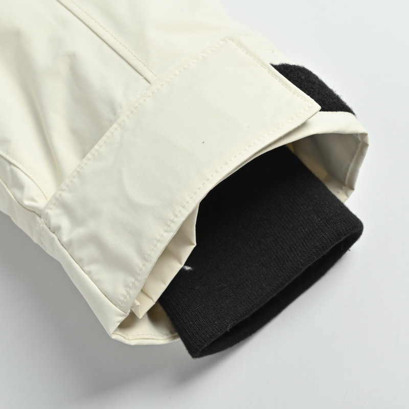 The North Face Expedition Parka Cream Multi-Pocket Down Jacket view
