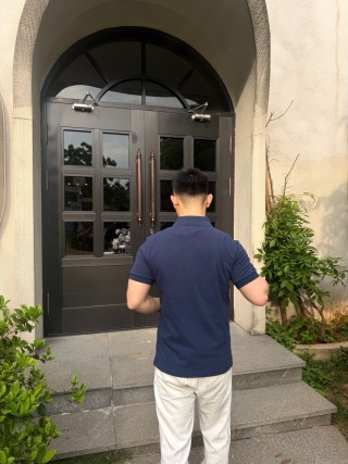 Essentials Navy Blue Short-Sleeve Polo Shirt view 2